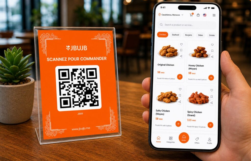 مزايا قوائم QR للمقاهي والسناكات